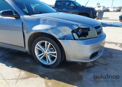 2014 Dodge Avenger Se from USA, damaged, VIN 1C3CDZAB4EN234324